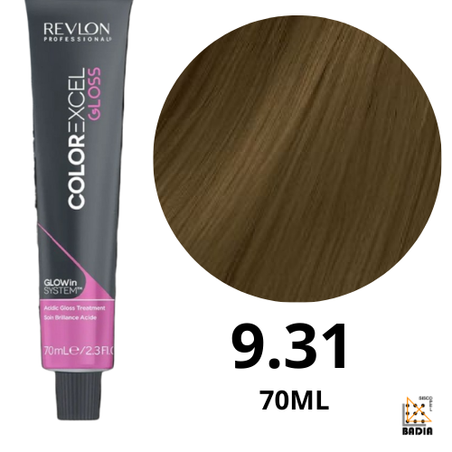 Tinte de Coloración Ácida Revlon Color Excel Gloss Nº 9.31 Tropical Sand de 70ml Tinte de Coloración Ácida Revlon Color Excel Gloss Nº 9.31 Tropical Sand de 70ml