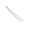 Horquilla Invisible Curva Bronce 85mm Eurostil