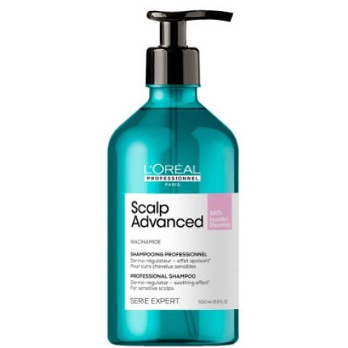 Champú Anti Malestar Scalp Advanced Serie Expert 500ml L´Oréal