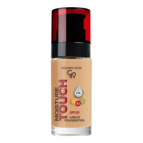 Moisture Touch Liquid Foundation nº 115 30ml Golden Rose Moisture Touch Liquid Foundation nº 115 30ml Golden Rose