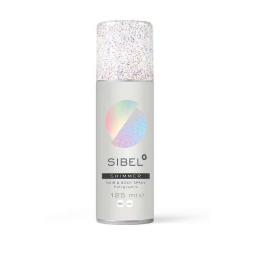 Spray Shimmer Holográfico Hair&Body 125ml Sibel