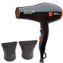 Secador Zero 21 2000w Tourmaline  Airy super Light Negro Giubra