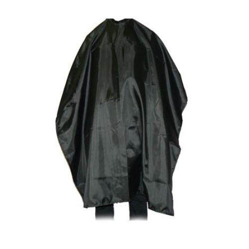Capa de corte 130x145cm Negro con Botones Giubra