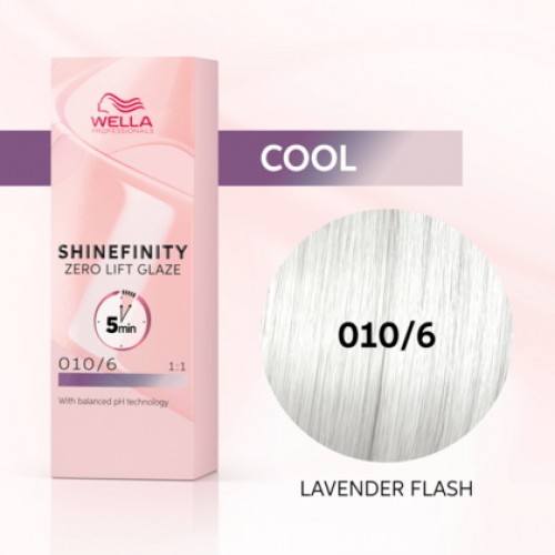 Tinte Demi-Permanente Shinefinity Cool 010/6 60ml Wella