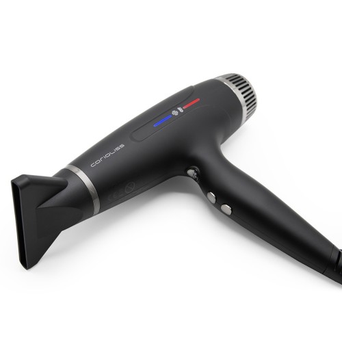 Secador Typhoon Black Chrome Corioliss Secador Typhoon Black Chrome Corioliss