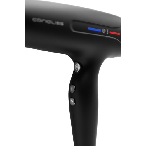 Secador Typhoon Black Chrome Corioliss Secador Typhoon Black Chrome Corioliss