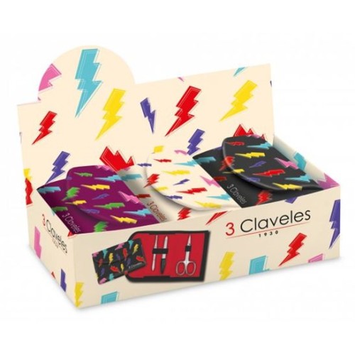 Estuche Manicura 3 Claveles