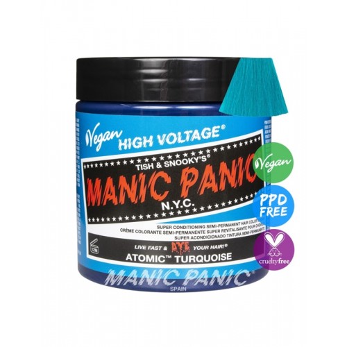 Tinte Maxi Classic Atomic Turquoise 236ml Manic Panic