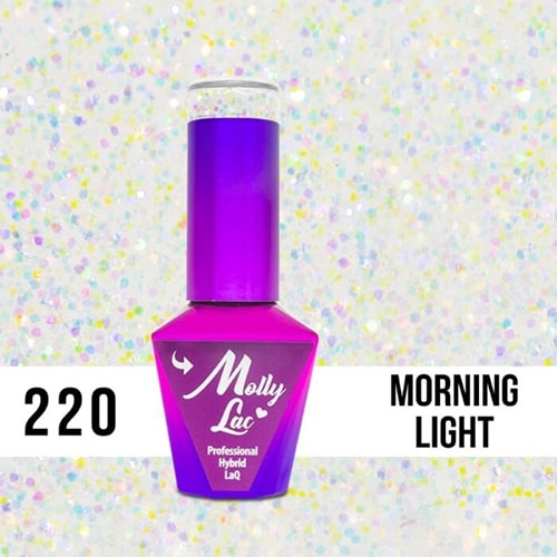 Esmalte semipermanente 220 Morning Light 10ml MollyLac Esmalte semipermanente 220 Morning Light 10ml MollyLac