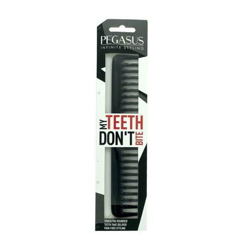 Peine De Dientes Anchos, Goma Dura Pegasus 406
