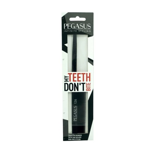 Peine De Dientes Finos De Goma Dura Con Seccionamiento Pegasus 126 Peine De Dientes Finos De Goma Dura Con Seccionamiento Pegasus 126