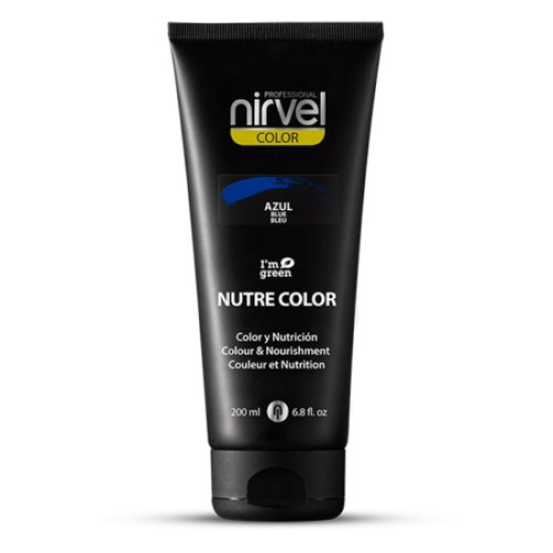 Mascarilla de Color Nutre Color Azul 200ml Nirvel Mascarilla de Color Nutre Color Azul 200ml Nirvel