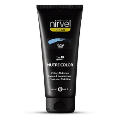 Mascarilla de Color Nutre Color Plata 200ml Nirvel Mascarilla de Color Nutre Color Plata 200ml Nirvel