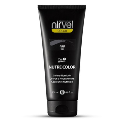 Mascarilla de Color Nutre Color Gris 200ml Nirvel Mascarilla de Color Nutre Color Gris 200ml Nirvel