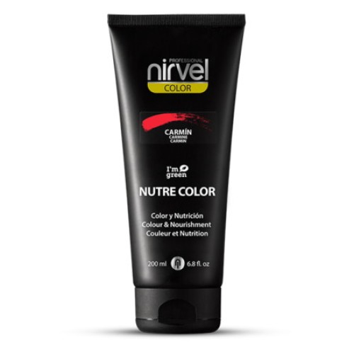 Mascarilla de Color Nutre Color Carmín Flúor 200ml Nirvel Mascarilla de Color Nutre Color Carmín Flúor 200ml Nirvel
