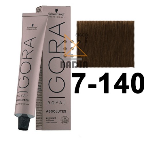 Tinte Igora Royal 7-140 Age Blend 60ml Schwarzkopf Tinte Igora Royal 7-140 Age Blend 60ml Schwarzkopf
