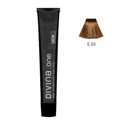 Tinte Permanente Divina One 5.35 100ml Eva Professional
