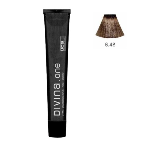 Tinte Permanente Divina One 6.42 100ml Eva Professional Tinte Permanente Divina One 6.42 100ml Eva Professional