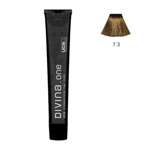 Tinte Permanente Divina One 7.3 100ml Eva Professional