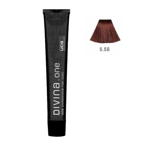 Tinte Permanente Divina One 5.56 100ml Eva Professional