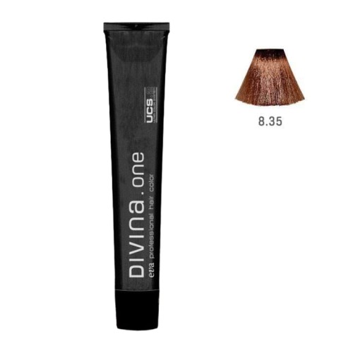 Tinte Permanente Divina One 8.35 100ml Eva Professional