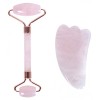 Set rodillo de cuarzo y Gua Sha Mima Rose Bifull Set rodillo de cuarzo y Gua Sha Mima Rose Bifull