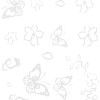 Foil Mariposas Blanco y Negro Molly Lac