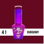 Esmalte semipermanente Burgundy nº41 10ml  MollyLac
