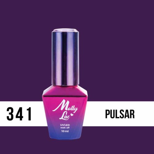 Esmalte semipermanente Pulsar nº 341 10ml MollyLac Esmalte semipermanente Pulsar nº 341 10ml MollyLac