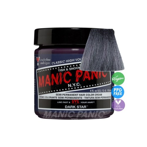 Tinte Fantasía Semipermanente Classic Dark Star Manic Panic Tinte Fantasía Semipermanente Classic Dark Star Manic Panic