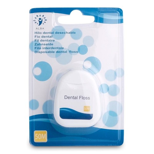 Hilo Dental Desechable 50m Alba
