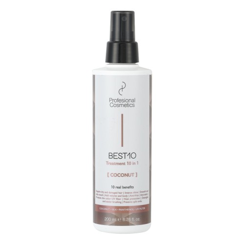 Tratamiento Best10 Coco 200ml Profesional Cosmetics Tratamiento Best10 Coco 200ml Profesional Cosmetics