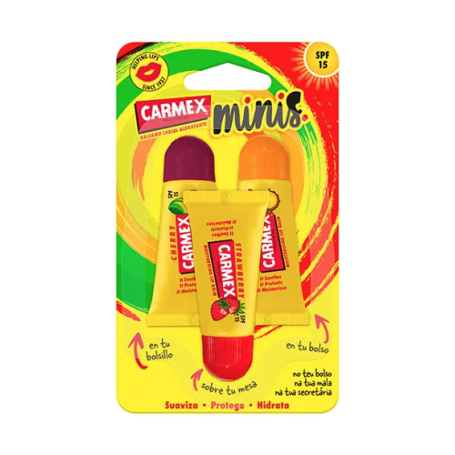 Protector Labial Tubo Triplo 3x5g Carmex Protector Labial Tubo Triplo 3x5g Carmex