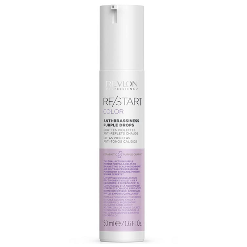 Gotas Violetas Anti-Tonos Cálidos Re/Start Color 50ml Revlon Gotas Violetas Anti-Tonos Cálidos Re/Start Color 50ml Revlon
