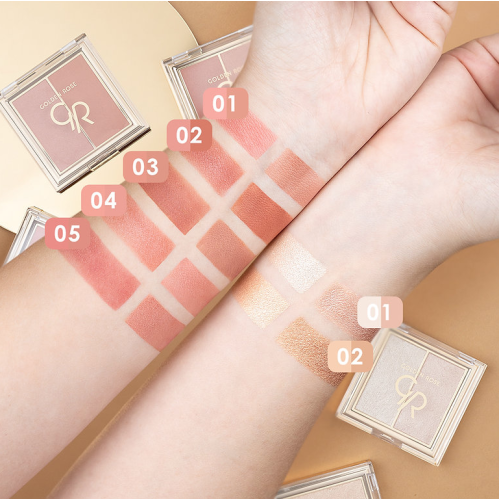 Iconic Blush Duo Nº02 Golden Rose