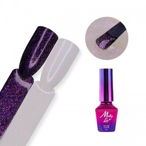 Top No Wipe Hollywood Violet Snow 5ml  Molly Lac