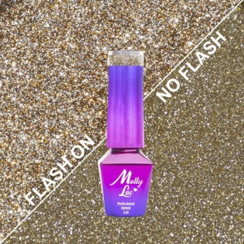 Esmalte semipermanente 611 Flashing Light 5ml Molly Lac Esmalte semipermanente 611 Flashing Light 5ml Molly Lac