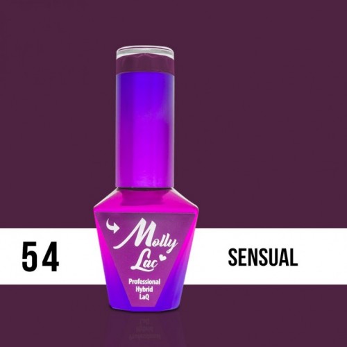 Esmalte semipermanente   Sensual 54 10ml   Molly Lac