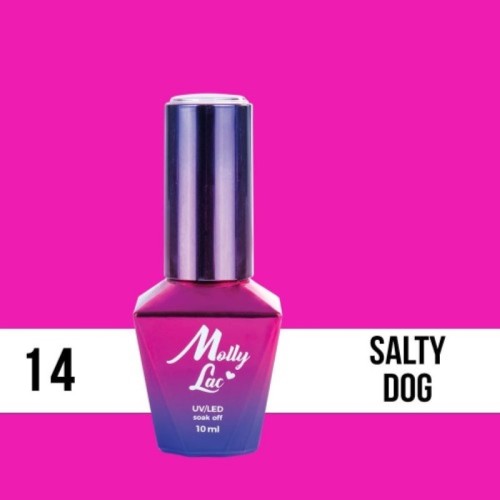 Esmalte semipermanente 14 Salty Dog 10ml MollyLac Esmalte semipermanente 14 Salty Dog 10ml MollyLac