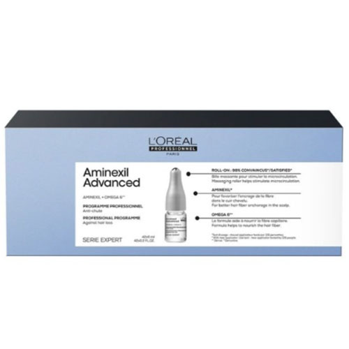 Tratamiento anticaida Aminexil 10 Ampollas Loreal Expert