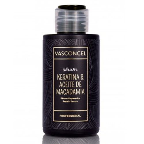 Sérum Keratina & Aceite de Macadamia 100ml Vasconcel 