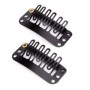 24 Clips Gancho Negro 32mm Asuer