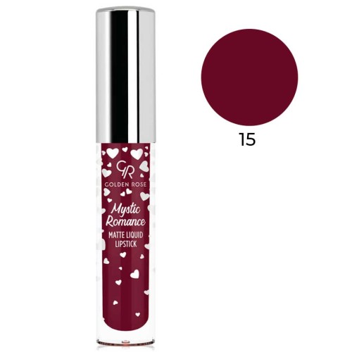 Lápiz Labial Líquido Mystic Romance Liquid Lipstick nº 15 Golden Rose Lápiz Labial Líquido Mystic Romance Liquid Lipstick nº 15 Golden Rose