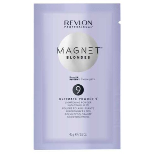 Polvo Decolorante Revlon Magnet Blondes 9 Tonos Bond-In System High Lift 45g Polvo Decolorante Revlon Magnet Blondes 9 Tonos Bond-In System High Lift 45g
