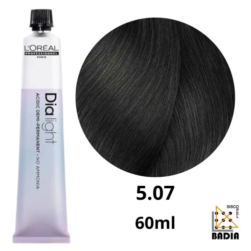 Coloración Ácida L'Oréal Professionnel Dia Light 5.07 de 60ml