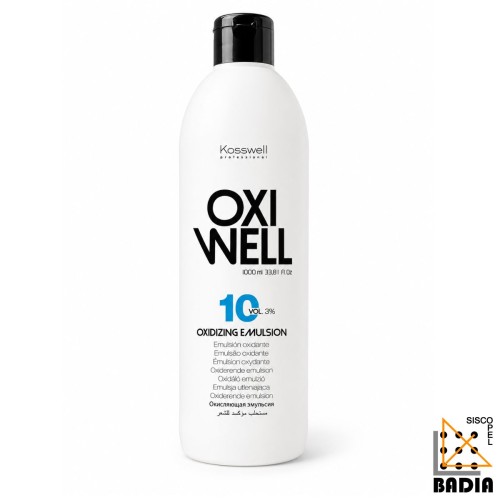 Oxigenada en Crema Oxiwell (Kosswell) 10 Volúmenes 1000ml Oxigenada en Crema Oxiwell (Kosswell) 10 Volúmenes 1000ml