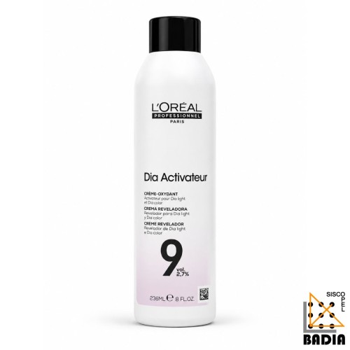 Revelador L'Oréal Professionnel Diactivateur 9 Volúmenes de 236ml Revelador L'Oréal Professionnel Diactivateur 9 Volúmenes de 236ml