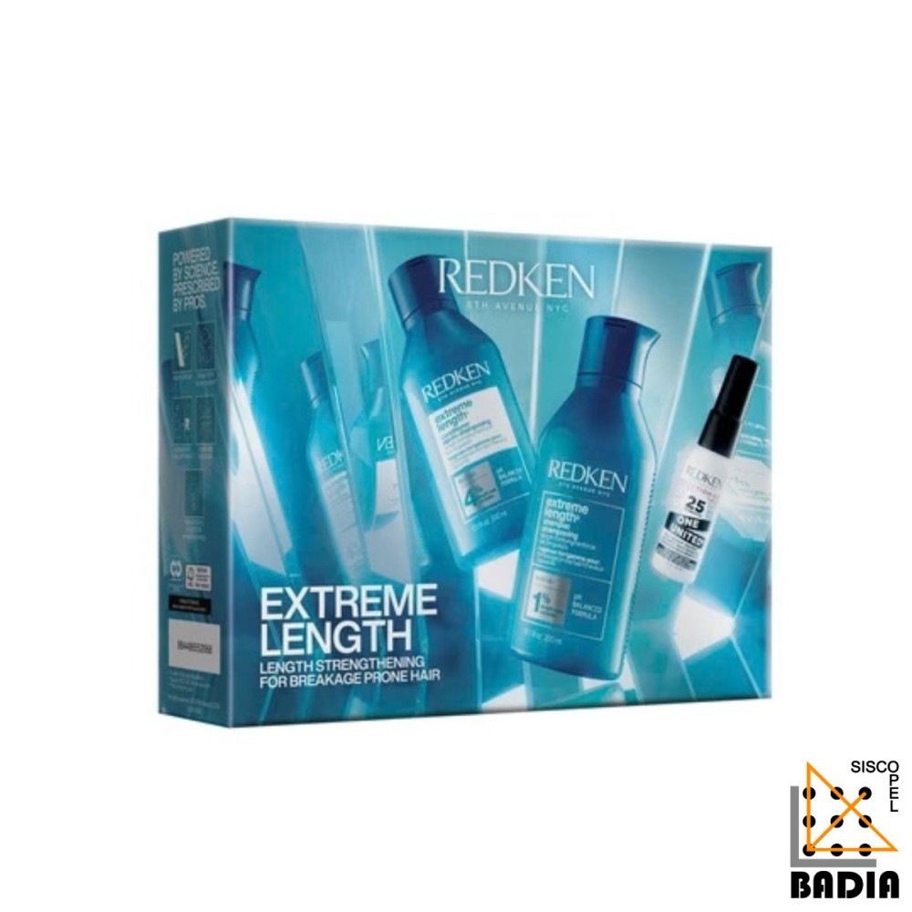 Set Fortalecedor para Cabello Largo y Débil Redken Extreme Length Holiday Gift Set de 3 Productos