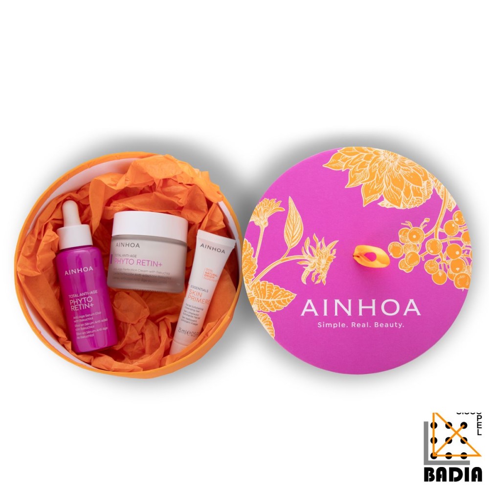 Pack Facial Antiedad Ainhoa Phyto Retin+ Navidad 2026 de 50ml + 50ml + 15ml Pack Facial Antiedad Ainhoa Phyto Retin+ Navidad 2026 de 50ml + 50ml + 15ml