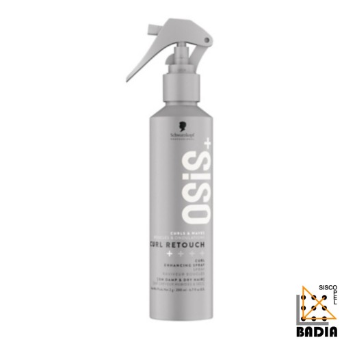 Spray Potenciador de Rizos Schwarzkopf OSiS Curl Retouch de 200ml